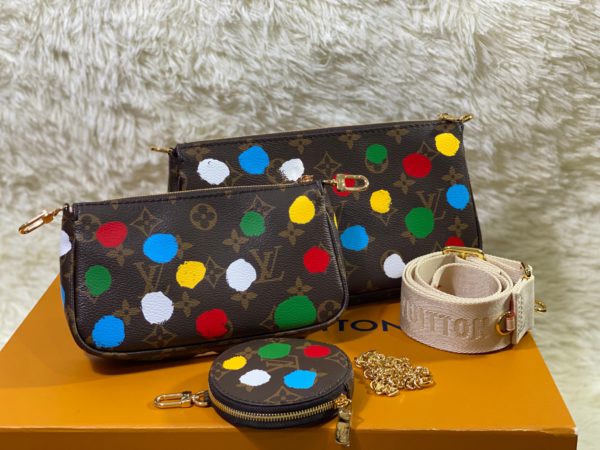 Louis Vuitton Yayoi Kusama Co-Branded Five-in-One Bag - Image 3