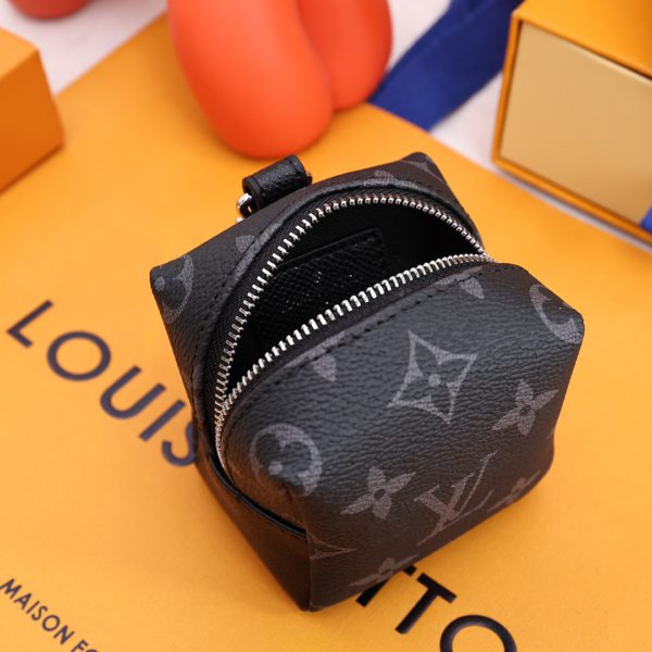 Louis Vuitton Small Bag Pendant Keychain Coin Purse - Image 3