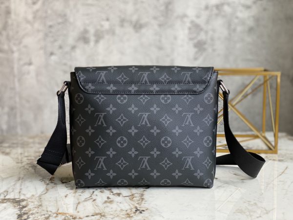 Louis Vuitton Men's District Small-Sized Handbag - Black - Image 3