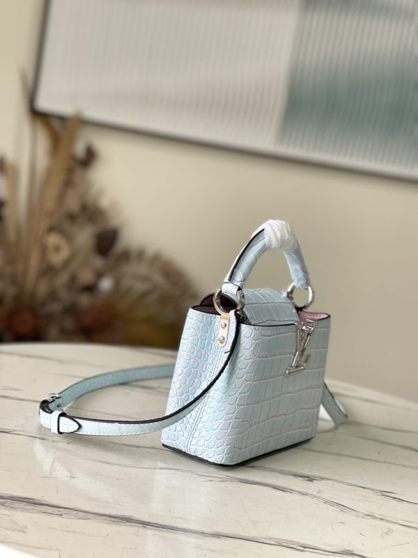 Louis Vuitton Capucines BB Mini Handbag - White - Image 2