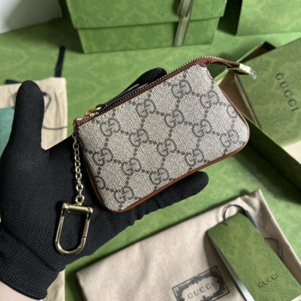 Gucci GG pattern key case