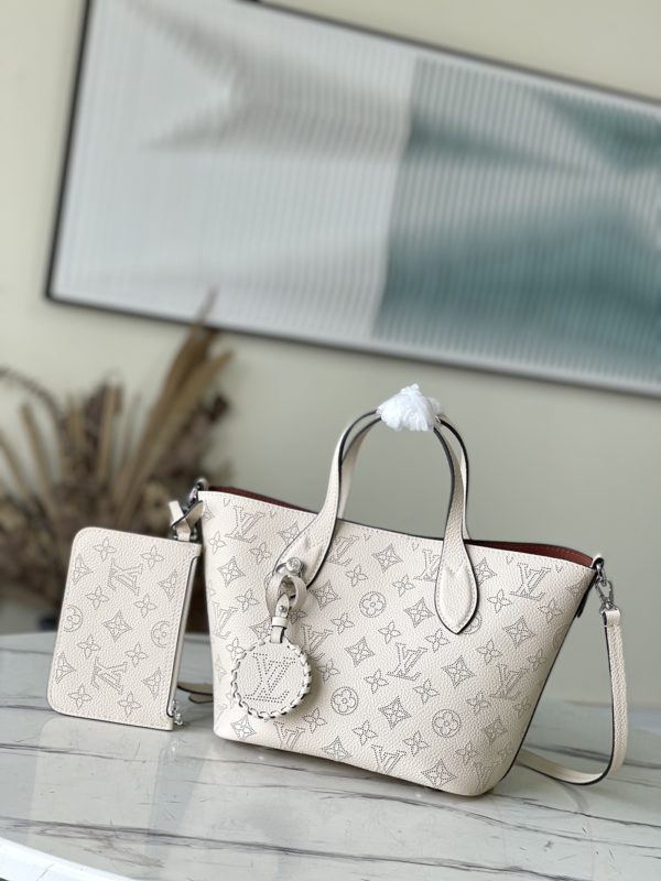 Louis Vuitton White Blossom Small Handbag