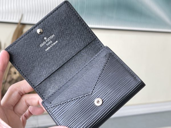 Louis Vuitton Water Ripple Black Business Card Holder - Image 3