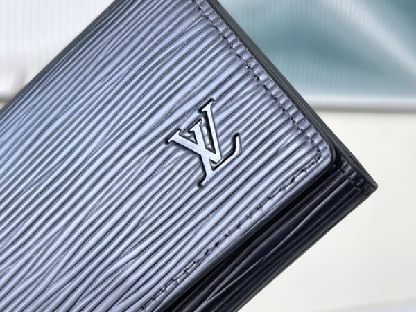 Louis Vuitton Water Ripple Black Business Card Holder - Image 4