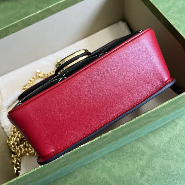 Gucci Deco Mini Leather Shoulder Bag - Image 3