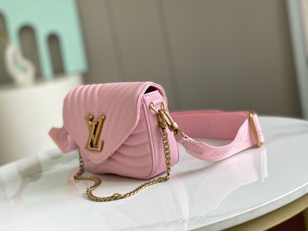 Louis Vuitton New Wave Small HandBag - Baby Pink - Image 5