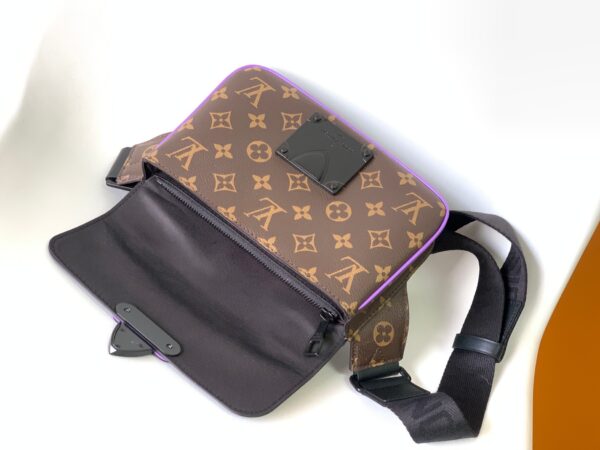 Louis Vuitton S Lock Sling Handbag - Purple - Image 2