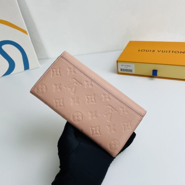 Louis Vuitton Monogram Envelope Style Sarah Wallet - Pink - Image 5