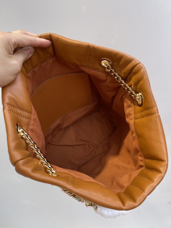 Burberry Quilted Lola Bucket Bag - Brown - Image 2