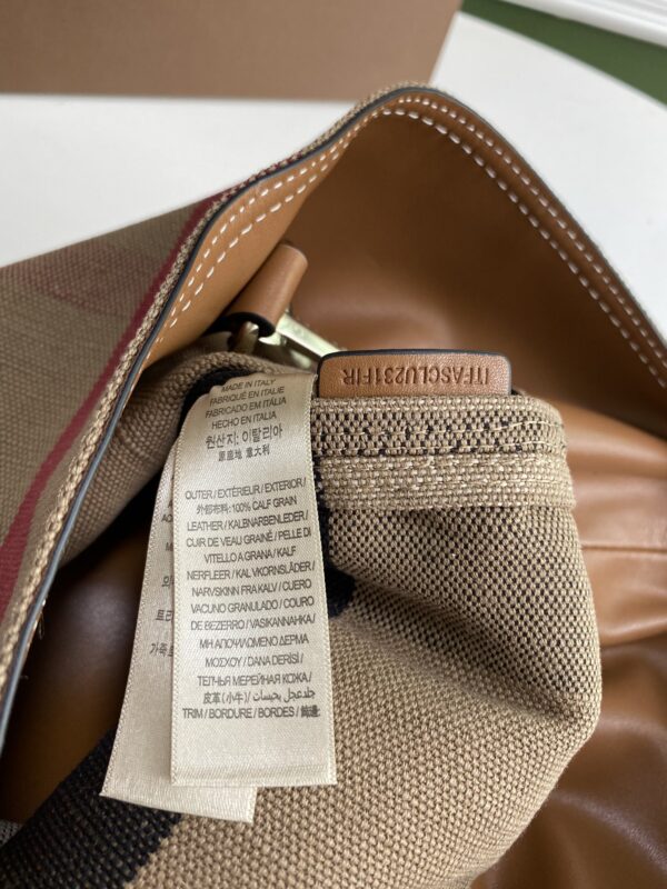 Burberry Medium Ashby Shoulder Handbag - Brown - Image 3