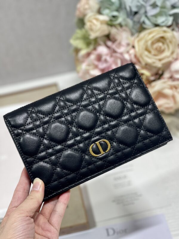 Dior Caro Wallet - Black - Image 2