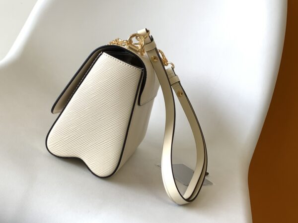 Louis Vuitton Twist Medium Handbag – White - Image 5