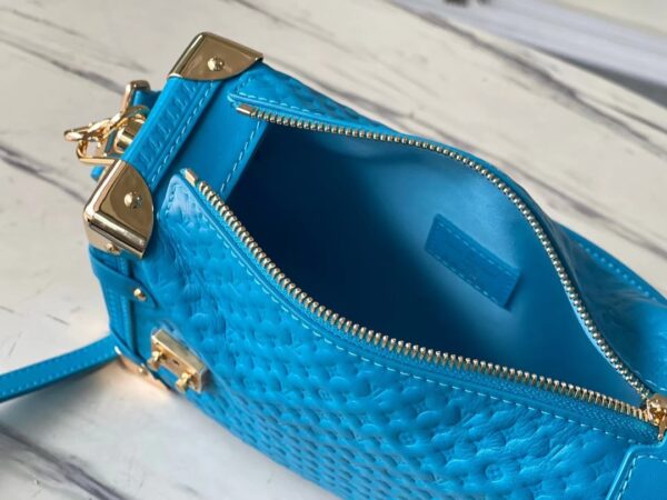 Louis Vuitton Soft Trunk Suitcase Handbag - Blue - Image 3