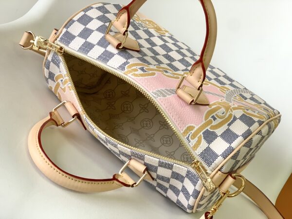 Louis Vuitton Speedy BANDOULIÈRE 25 Handbag - White/Pink - Image 2