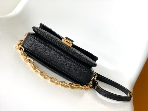 Louis Vuitton Pochette Métis East West Handbag - Black - Image 3