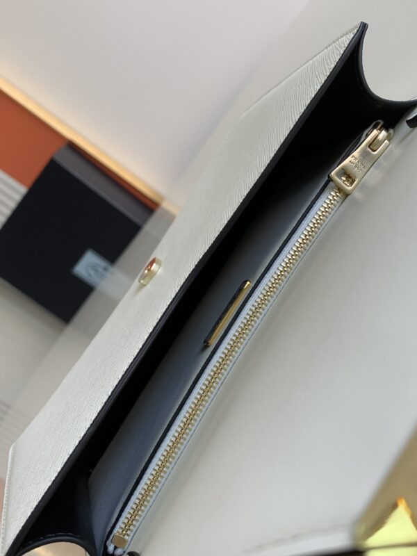 Prada Flap Shoulder Bag - White - Image 2