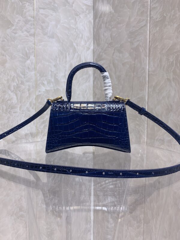 Balenciaga Heavyweight Hourglass Small Bag - Blue - Image 5