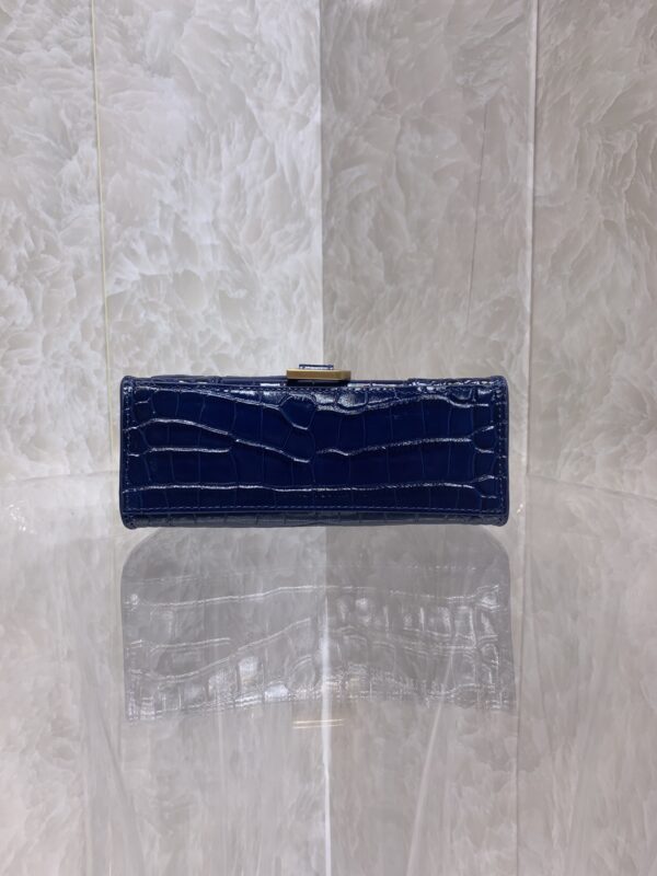 Balenciaga Heavyweight Hourglass Small Bag - Blue - Image 4