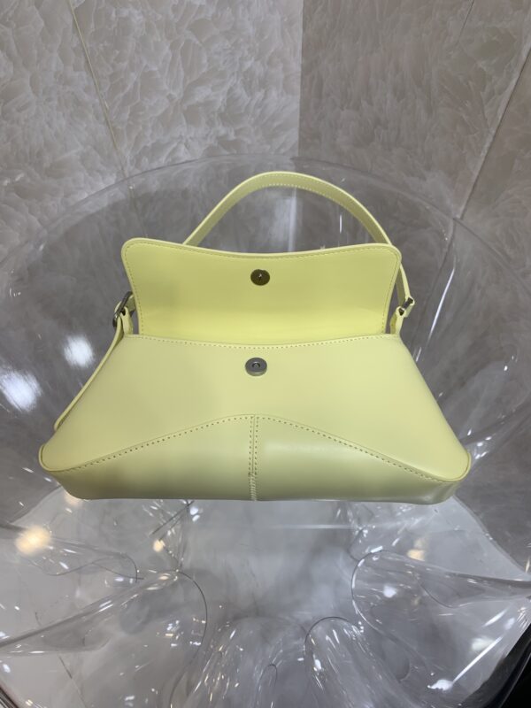 Balenciaga XX Bag Flap Small Armpit Bag - Lite Yellow - Image 3