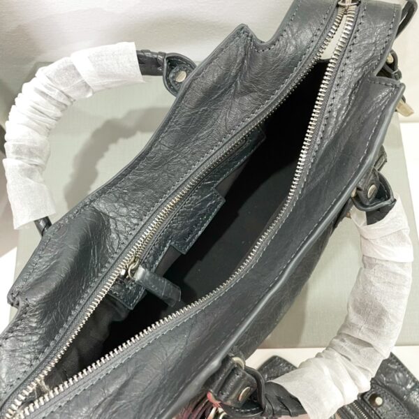 Balenciaga Neo Cagole Explosive Motorbike Bag - Black - Image 2