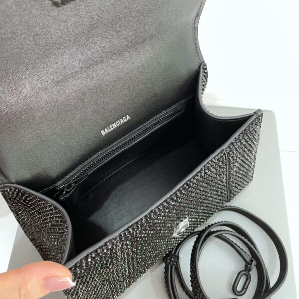 Balenciaga Diamond Hourglass Bag - Black - Image 2