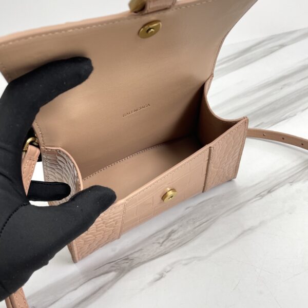 Balenciaga Hourglass Small Bag (Golden Buckle) - Cramel - Image 2