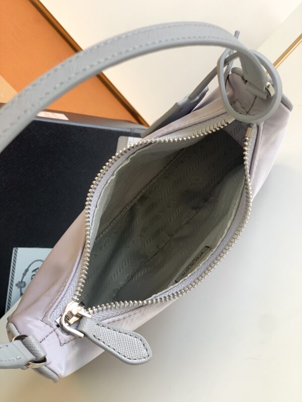 Prada Hobo Kendou's Shoulder Bags - Metal Gray - Image 5