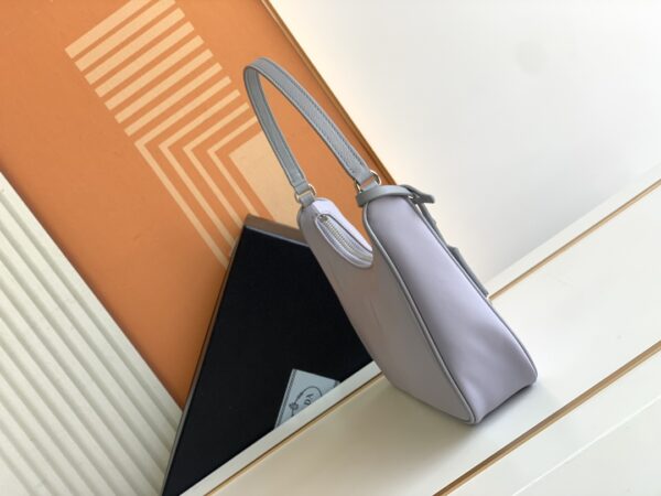 Prada Hobo Kendou's Shoulder Bags - Metal Gray - Image 3