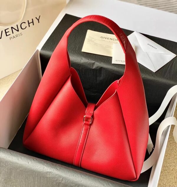 Givenchy G-hobo Handbag - Red - Image 5