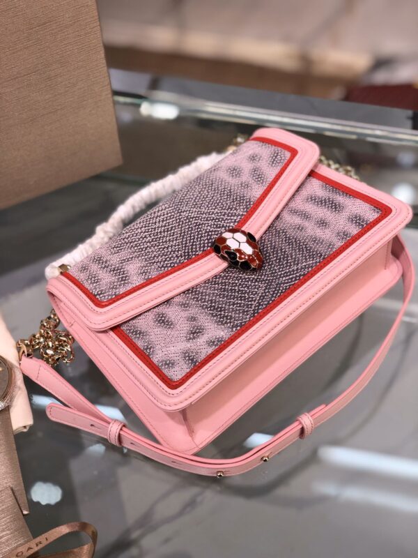 Bulgari Valentine Cocktail Party Handbag - Pink - Image 5