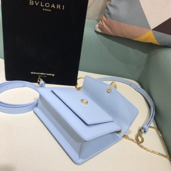 Bulgari Enamel Snake Eyes WangxBvlgar Handbag - Blue - Image 2