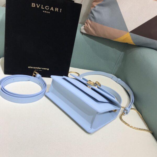 Bulgari Enamel Snake Eyes WangxBvlgar Handbag - Blue - Image 4