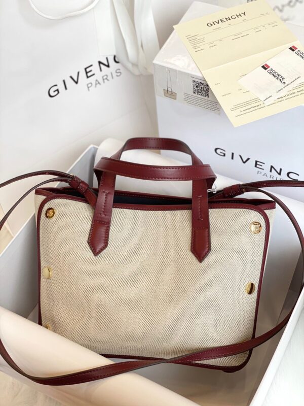 Givenchy  Bond Canvas Shopping Bag - Brown - Image 5