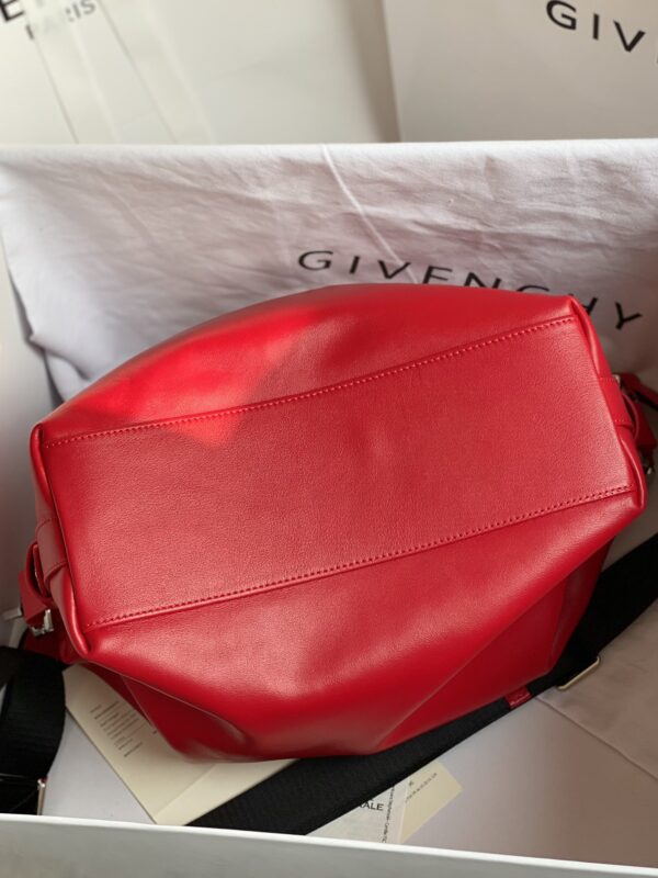 Givenchy Nightingale Calfskin Handbag - Red - Image 4