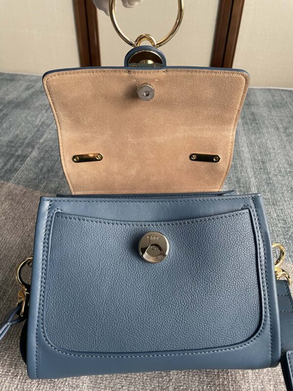 Chloe Tess Day Small Size Handbag - Blue - Image 3