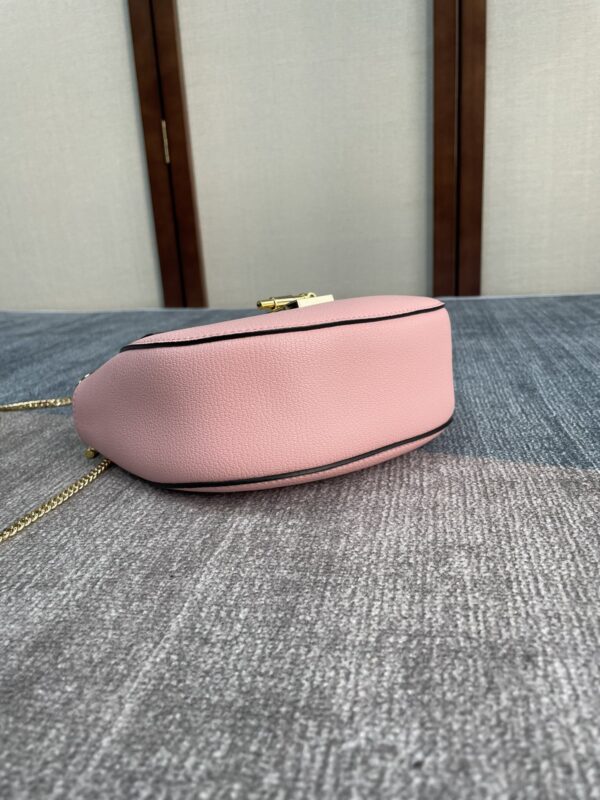 Chloe Mini Drew Piggy Bag - Pink - Image 5