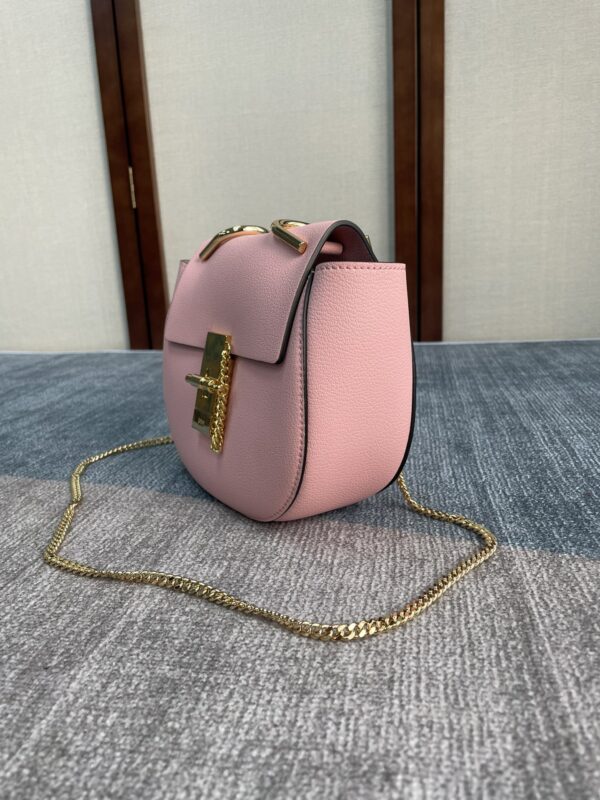 Chloe Mini Drew Piggy Bag - Pink - Image 4