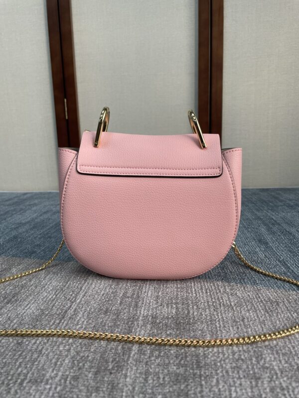 Chloe Mini Drew Piggy Bag - Pink - Image 3