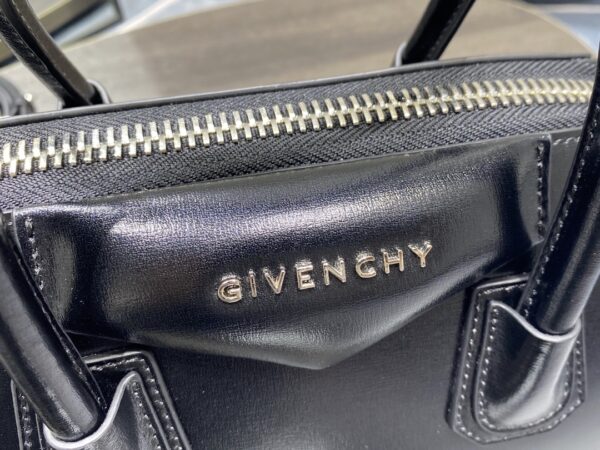 Givenchy Classic Antigona Motorcycle Small Bag - Black - Image 2