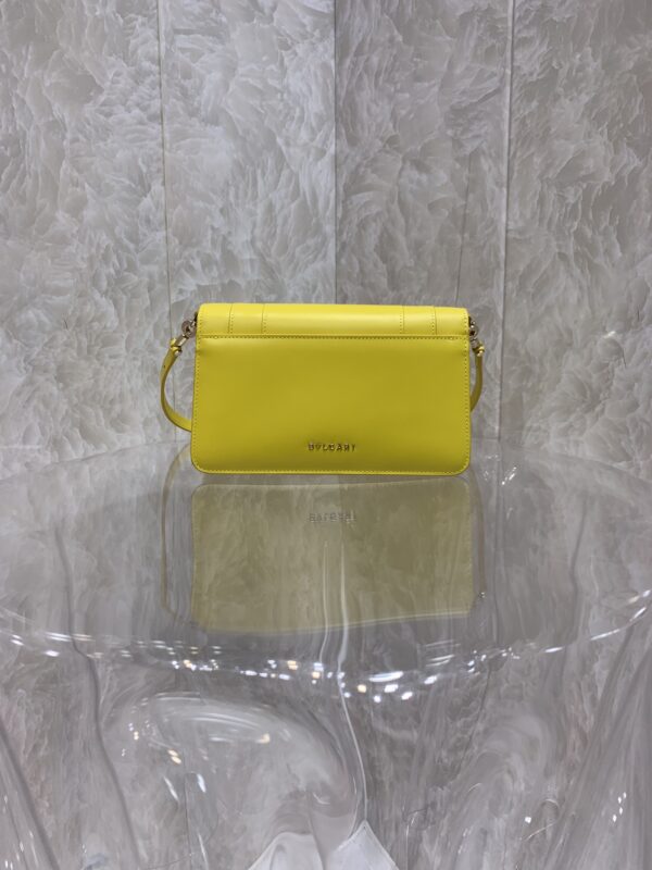 Bulgari Serpenti Forever East-West Small Shoulder Bag - Yellow - Image 4