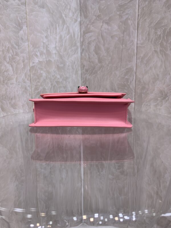 Bulgari Serpenti Forever East-West Small Shoulder Bag - Pink - Image 3