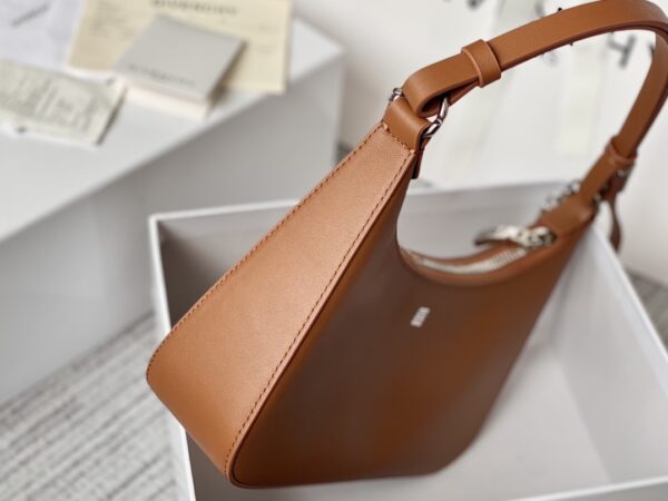 Givenchy Moon Cut Small Armpit Bag - Brown - Image 4