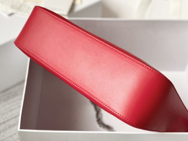 Givenchy Moon Cut Large Armpit Bag - Red - Image 4