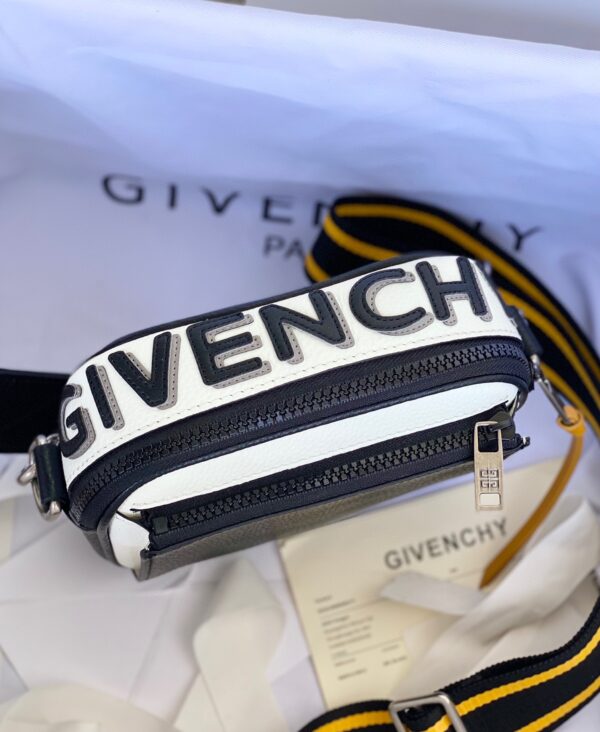 Givenchy Inverted Letter Crossbody/shoulder Bag - Blue - Image 4