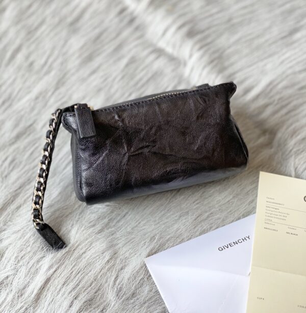 Givenchy Pandora Clutch Bag - Black - Image 5