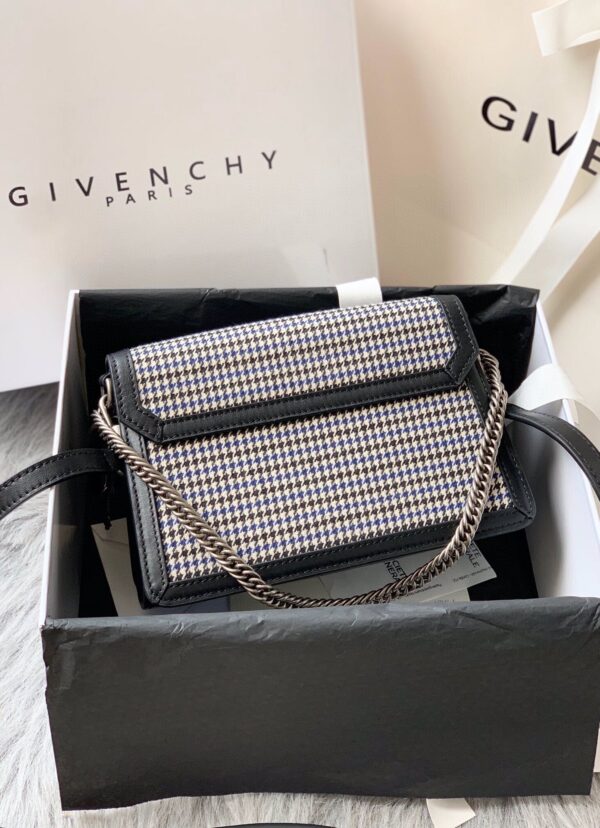 Givenchy Gv3 Rare Animal Leather Small Handbag - Black/White - Image 4