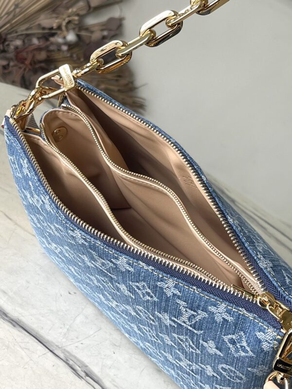 Louis Vuitton Small Coussin Denim Handbag - Image 2